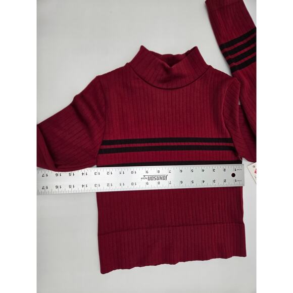 Y2K Junior Womens M/L Cropped Ribbed Sweater- Cotton Candy Sweet Collection - Picture 4 of 4